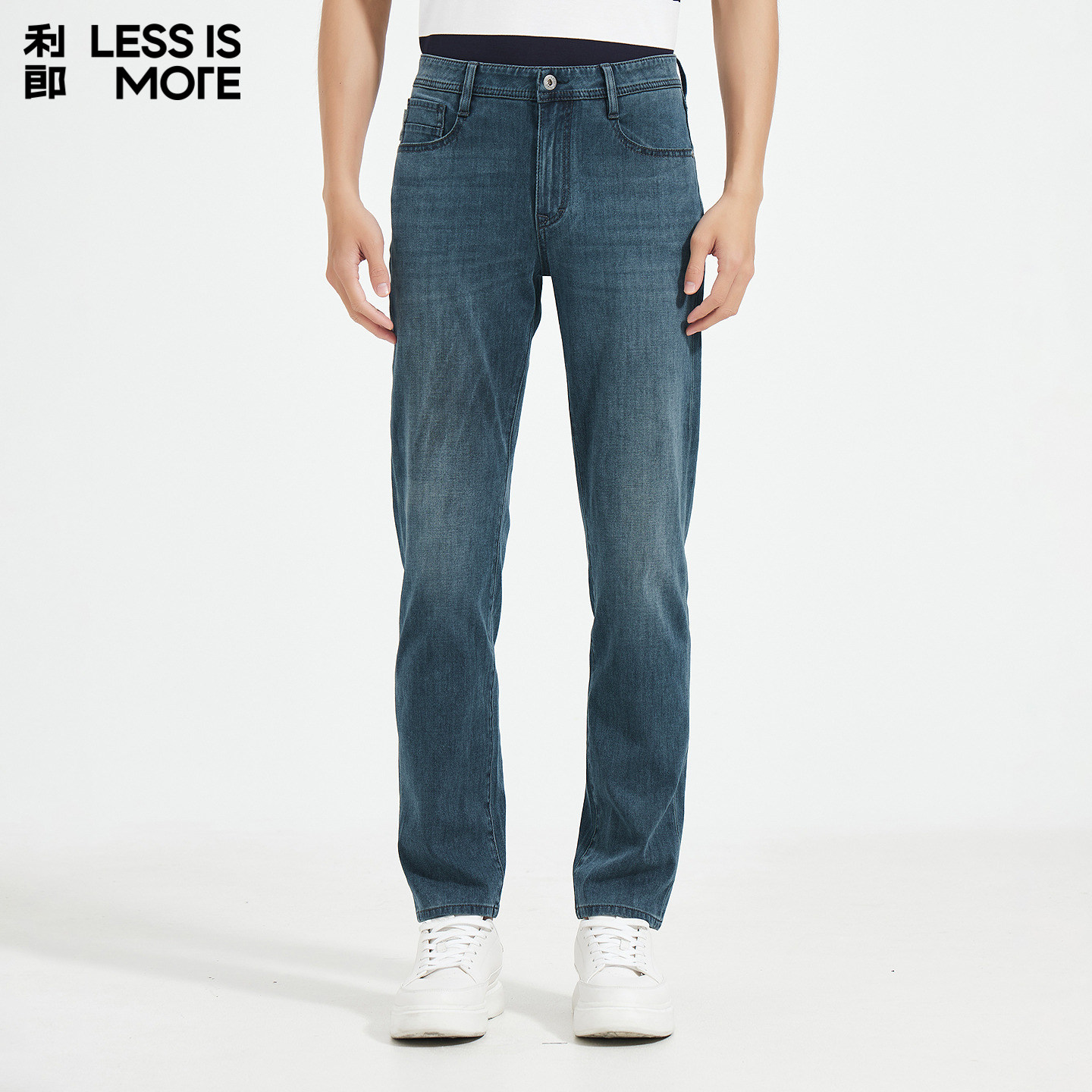 【舒适亲肤】利郎青年商务牛仔裤2026春季弹力时尚百搭通勤裤子男