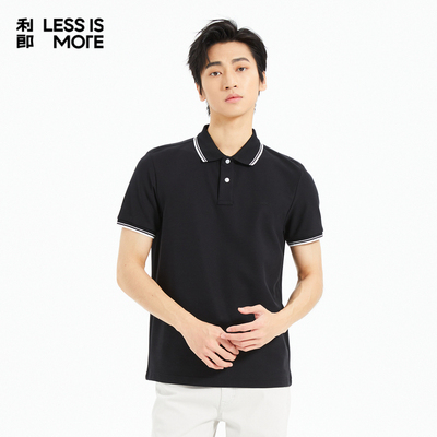 【珠地面料】利郎青年商务短袖POLO衫男2025夏季休闲短tQ5XTX807