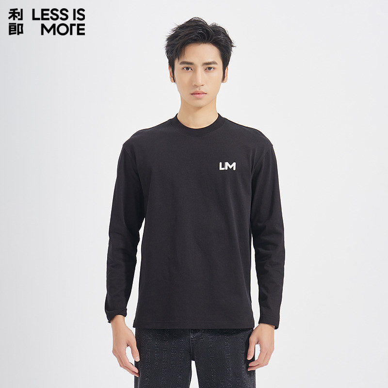 【吸汗透气】利郎青年商务商场同款卫衣男2026春休闲时尚长袖t恤