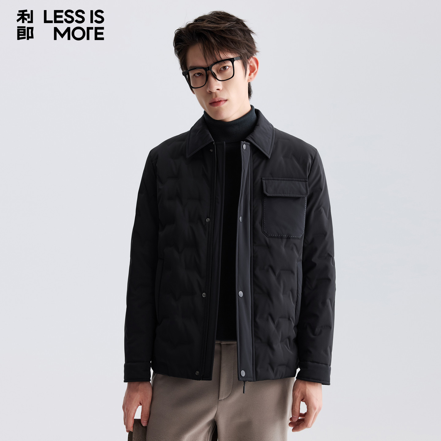 【锦氨面料】利郎青年商务羽绒服2026冬季时尚休闲保暖抗寒外套男
