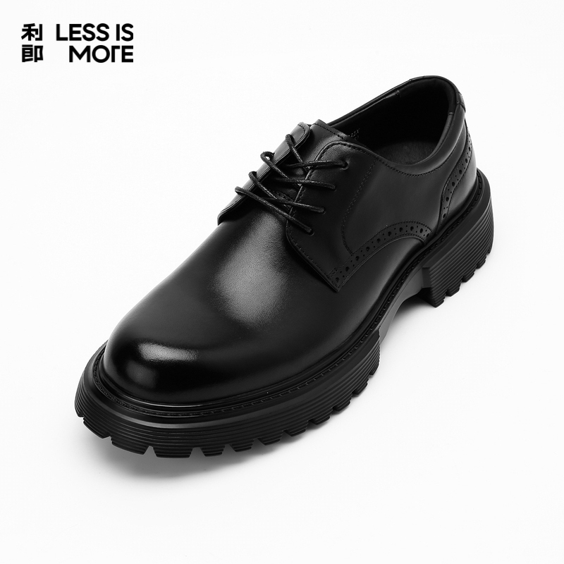 【商场同款】利郎青年商务皮鞋男2025冬时尚正装百搭鞋子Q4DXL103