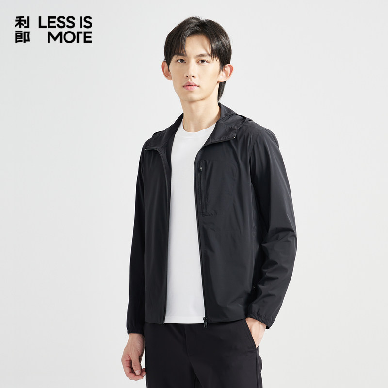 【超柔弹力】利郎青年商务空调服男2024夏季时尚夹克外套q4xkf003