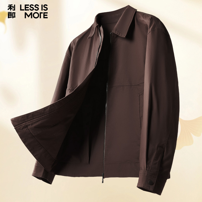 利郎LESSISMORE青年商务夹克