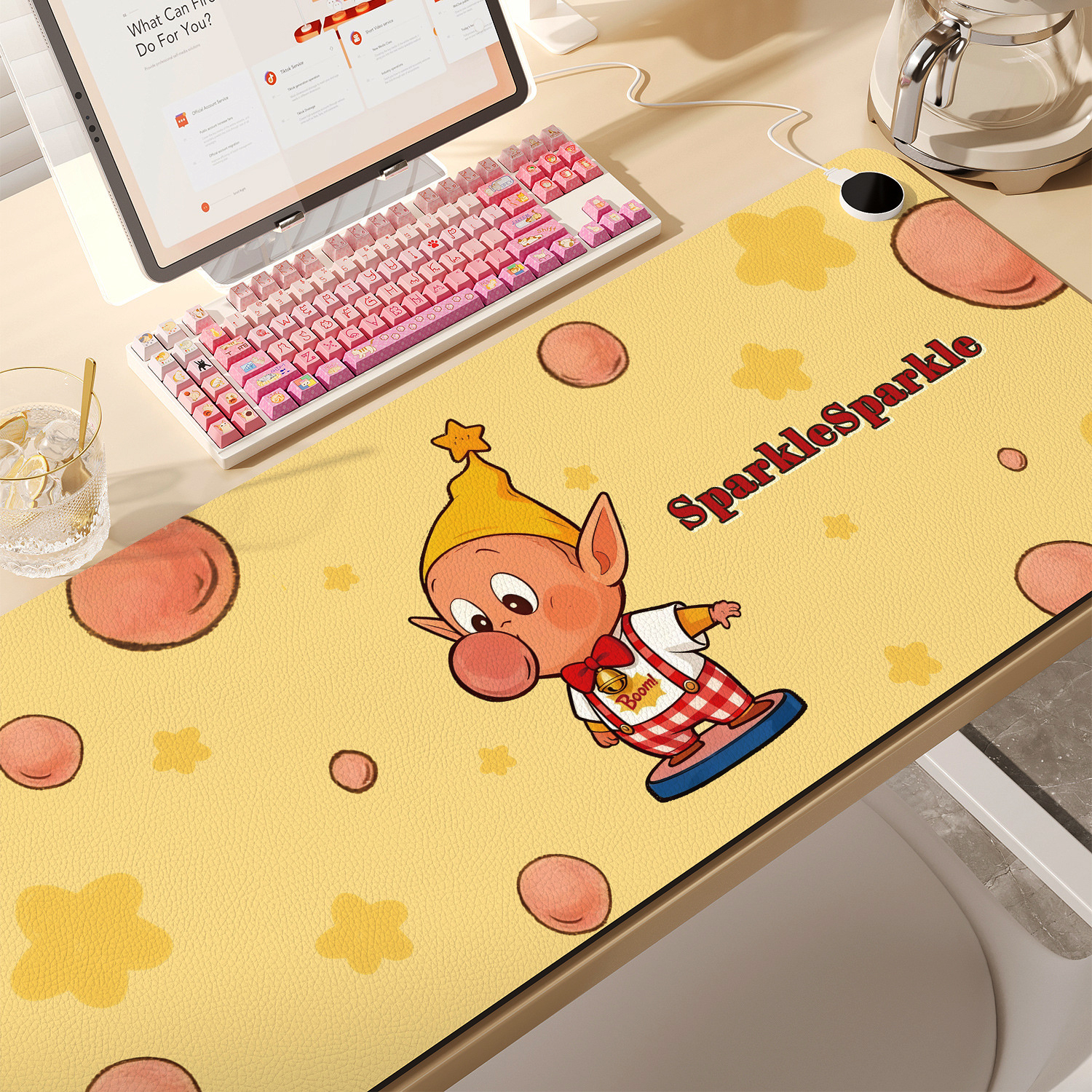 【石墨烯】加热鼠标垫超大桌面垫