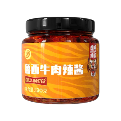 虎邦香辣牛肉辣酱130g