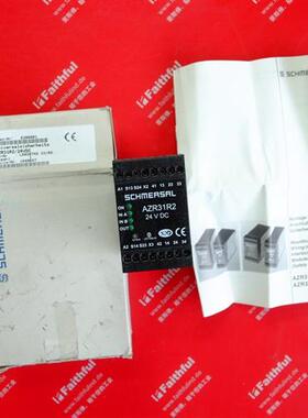 议价Schmersal 101049647 施迈赛全新安全继电器 AZR31R2 24VDC