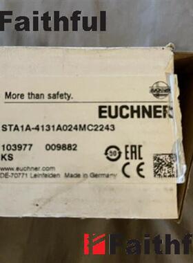 议价Euchner 103977 安士能全新安全开关 STA1A-4131A024MC2243