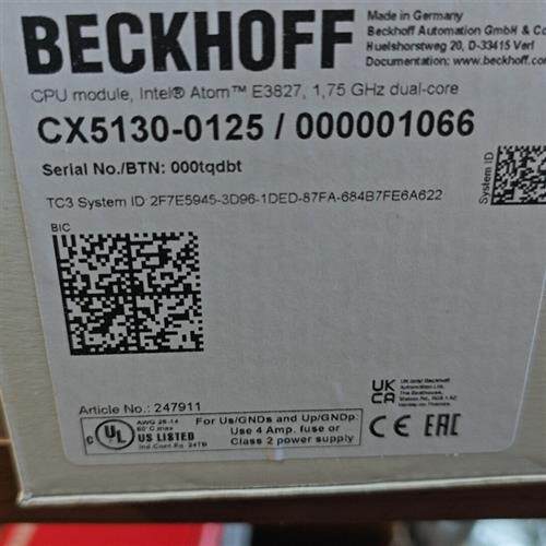 议价嵌入式控制器CX5130-0143   CX5130-B110   现货供应质保
