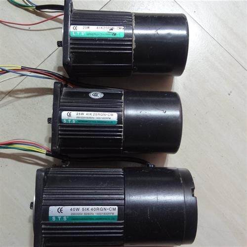 议价原装拆机STS成钢调速电机41K25vRGN-CN 51K40RGN-CM 220议价