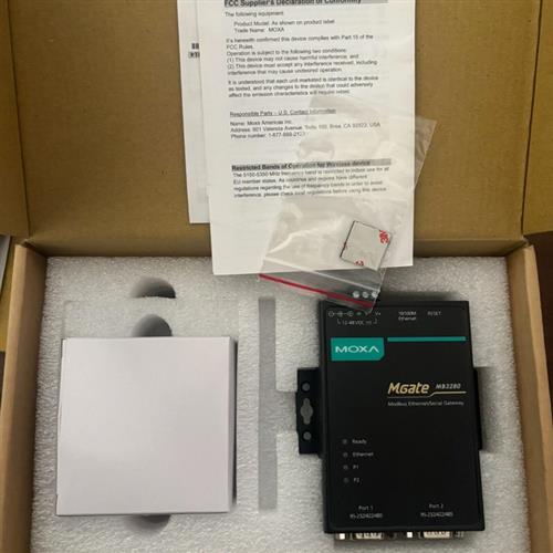 议价MOXA MGate MB3280/CN BV1.3.0 MODBUS网关议价产品!