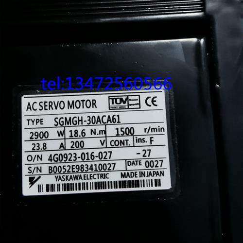 议价伺服马达SGMGH-30ACA61原装现货出售 质保一年 拍前询价