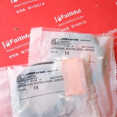 议价 IW5051 易福门全新电感式感测器 IW-3005-BPKG