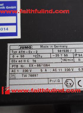 议价Jumo 591530 久茂全新温度传感器 ATH-EX-2 591530/2 GEA 902