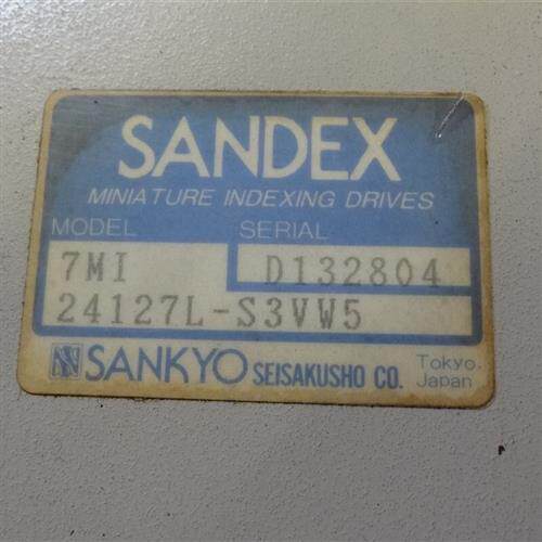 议价三共SANDEX 凸轮分割器 7MI 24127L-S3VW5 24等T分 间歇议价