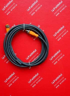议价IFM EVC114 易福门全新连接线 M12 4芯 公母头 4米