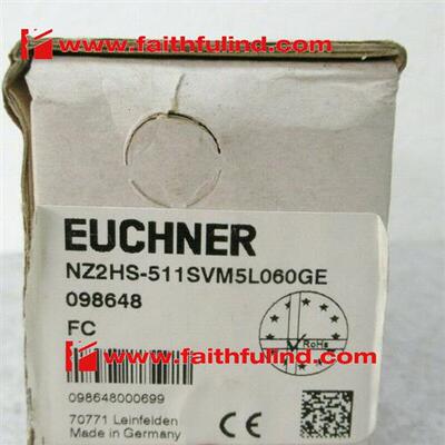 议价Euchner 098648 安士能全新安全开关 NZ2HS-511SVM5L060GE