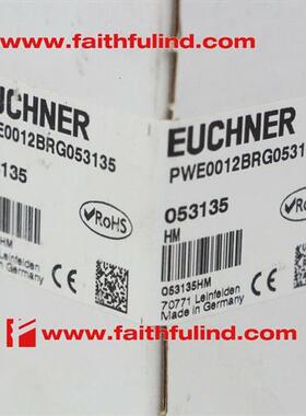 议价Euchner 053135 安士能全新安全编码器 PWE0012BRG053135