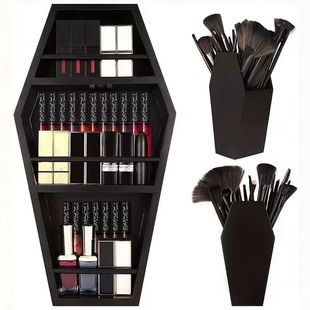 Cat in the Moon Crystal Wooden Shelf 花瓶木制水晶置物架摆件