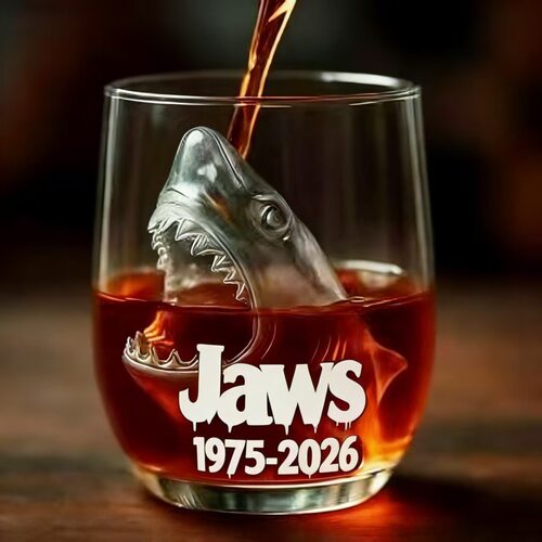 Jaws 50th Anniversary Limited Edition Glass玻璃杯水杯酒杯礼