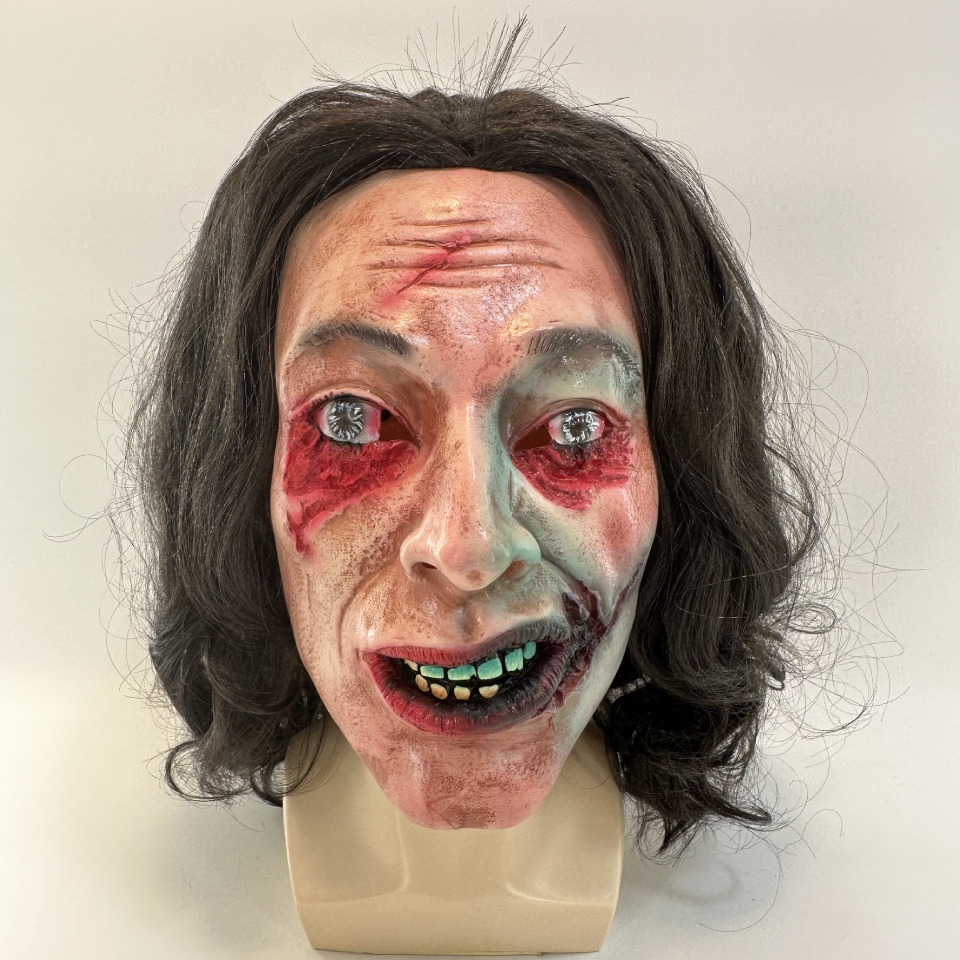 2023Evil Dead Rise cos鬼玩人复活面具惊悚魔法死亡之书乳胶道具