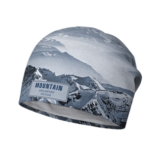 阿尔卑斯雪山攀登者大码ins堆堆帽男女帽子加绒包头帽000E设 无界