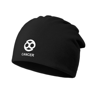 十二星座巨蟹座帽子男女薄款防风包头帽围脖睡帽堆堆帽潮设 无界
