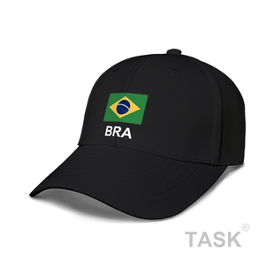 巴西Brazil国家太阳帽鸭舌帽男女防晒棒球帽运动钓鱼帽夏设 无界