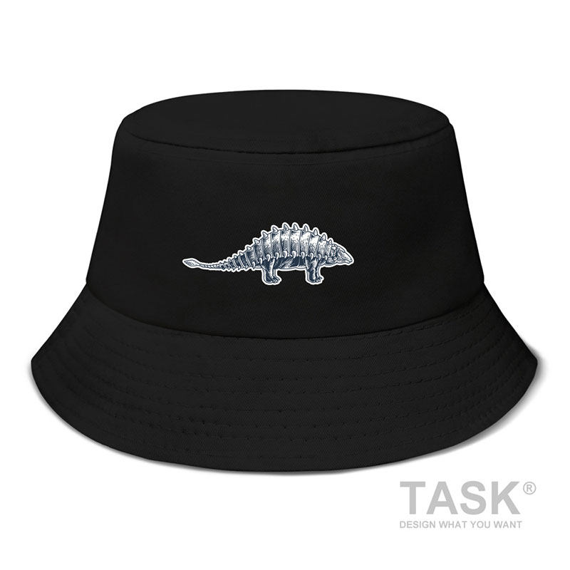 动物背甲龙帽子男女运动渔夫帽户外钓鱼遮阳帽防晒太阳帽设 无界