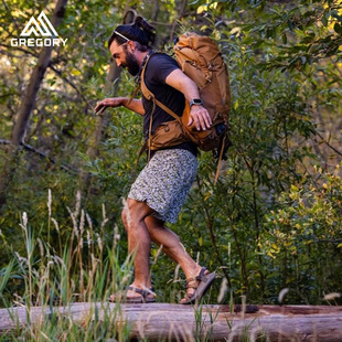 GREGORY格里高利双肩包STOUT金石户外重装徒步登山背包45升男5天
