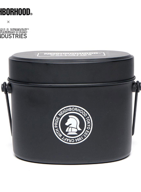 M16日本ballistics&Neighborhood联名原装户外饭盒黑化装备收纳盒