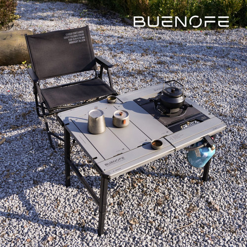 韩国BUENOFE 2.5单元IGT桌户外折叠桌轻量化露营拓展厨房野餐桌子