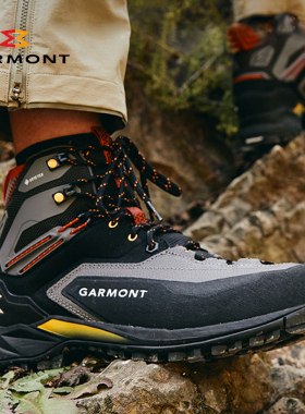 Garmont嘎蒙特登山鞋akron mid gtx户外中帮徒步鞋女防水防滑减震