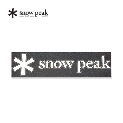 Snowpeak雪峰原装贴纸小号防水logo车贴野营品牌标识NV-006/004