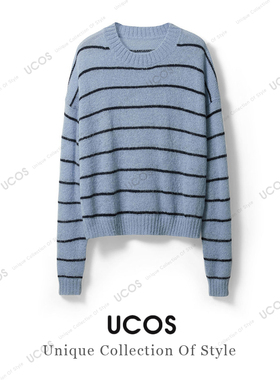 2025新款羊毛长袖马海毛秋冬百搭套头舒适气质女毛衣 - YGAW054