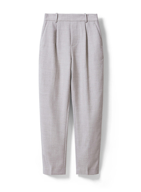 羊毛舒适窄脚中腰百搭休闲裤时尚羊毛休闲裤-YGAW050