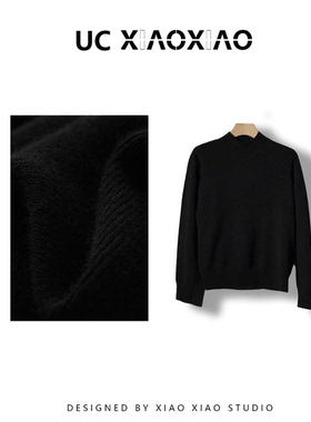 100%纯羊绒打底衫半高领针织衫套头修身百搭长袖秋冬显瘦YGAW2901