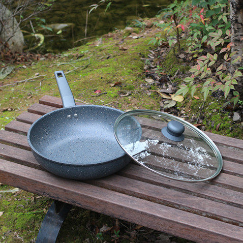 Export list 28cm Flat-bottomed wok.Marble Stripe coating Light gasin the Kitchen/Cooking utensils , Cooking utensils , Cookware/Pot/Kettle , Wok  category - from Buy2taobao.com to provide professional Taobao agent buy service