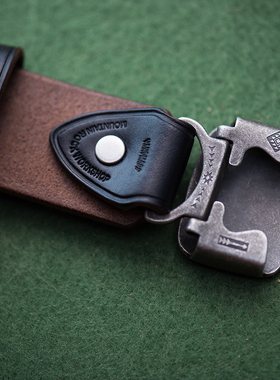 美国进口Horween霍尔文皮革 美式复古合页扣皮带Vintage Buckles