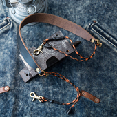 山系风格 山岩 美国HorweenCXL霍尔文牛皮 背包肩带