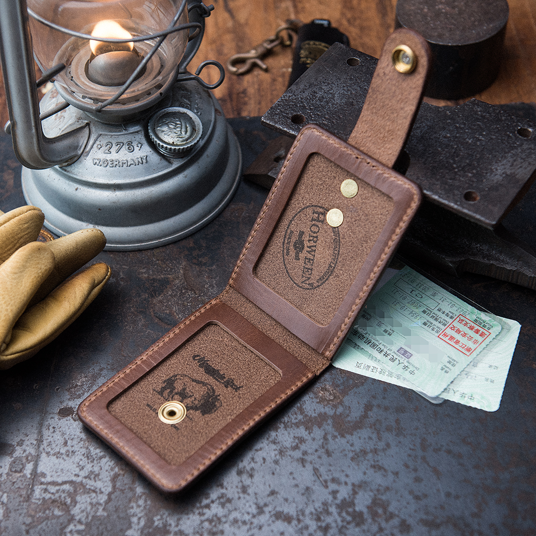 山岩驾驶证件套手工制作