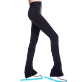 Детские штаны для тренировок, зимние водонепроницаемые флисовые коньки, фигурное катание