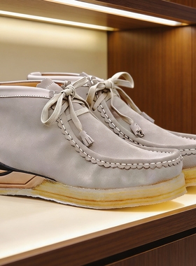 Visvimlaoliu25ss秋季复古Beuys厚底增高ins潮流情侣靴袋鼠鞋。