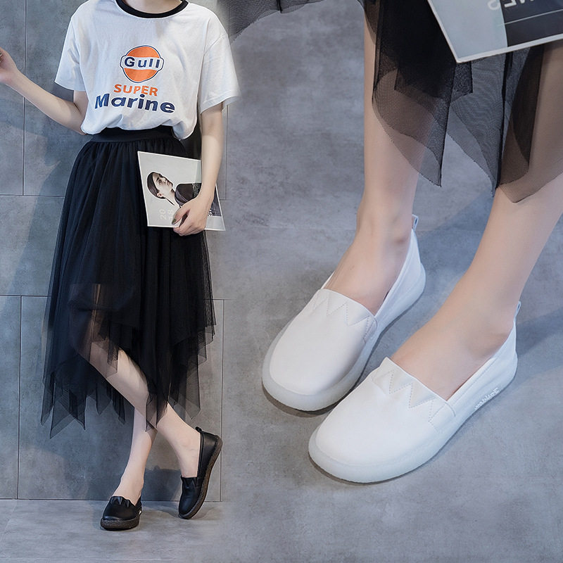 2025女夏新款透气软底女鞋真皮松紧乐福鞋平底单鞋女孕妇女鞋大码,女鞋,时尚休闲鞋,淘宝优惠券,粉丝福利购,淘宝优惠卷