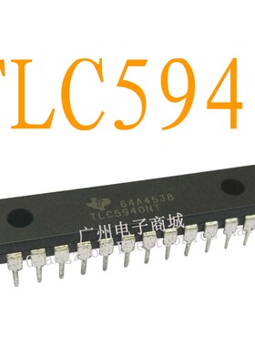 TLC5940NT/DIP28逻辑芯片数字显示屏缓冲继电器电源驱动板模块IC