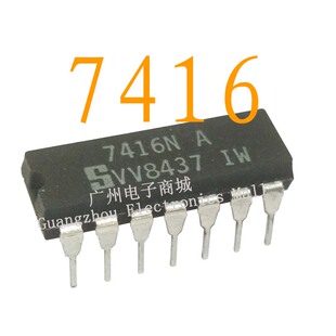 7416N/SN74HC16N/HD74HC16P逻辑芯片液晶屛继电器驱动板模块IC