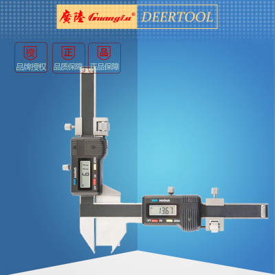 齿厚卡尺广陆游标数显齿厚