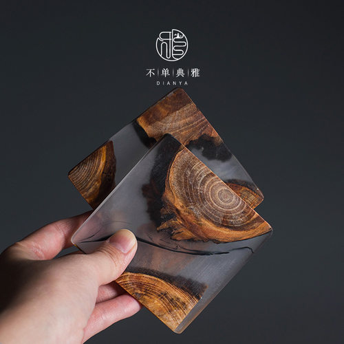 不单典雅创意茶杯垫家用隔热垫