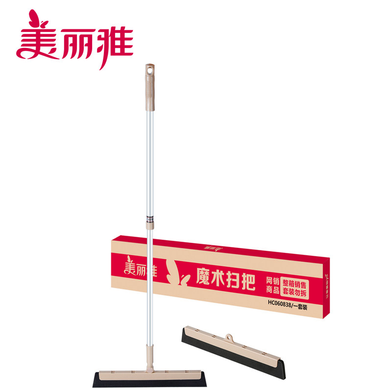 美丽雅可伸缩魔术扫把+扫把头图片