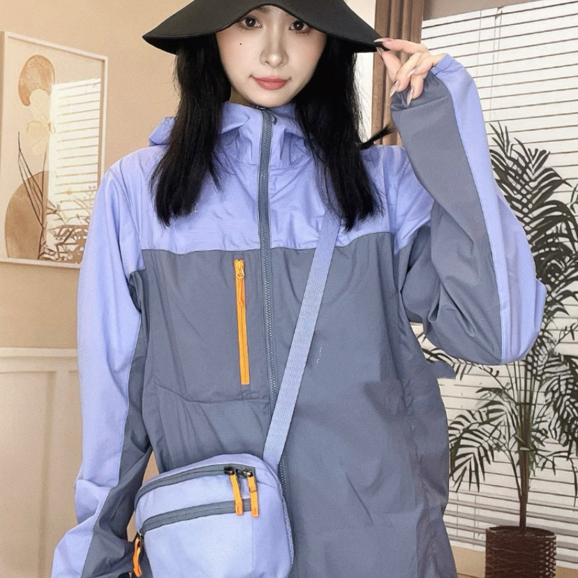 鸟家同款防晒衣风壳SQ防风hoody衣防水骑行服夏季长袖拉链薄款