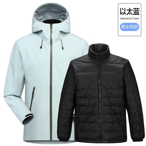 台州鸟家LT三合一冲锋衣登山户外可拆卸防水防风透气羽绒内胆通勤